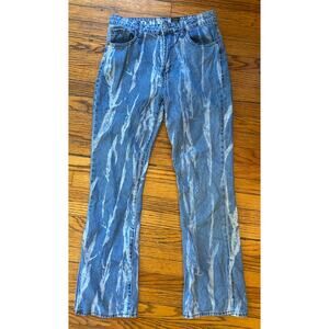 Women's S.O.N.G. Bootcut Fit High Rise Tie Dye Jeans Women’s 7R Soft Stretch